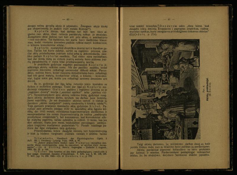Akinių istorija: inauguracijos pranešimas, laikytas perimant Lietuvos universiteto rektoratą 1925 IX 15 d. / prof. med. d-ras P. Avižonis. – Kaunas: Lietuvos universiteto Medicinos fakulteto leidinys, 1926. – 49, [3] p.