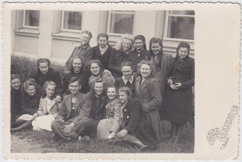 Pasvalio gimnazistų grupelė