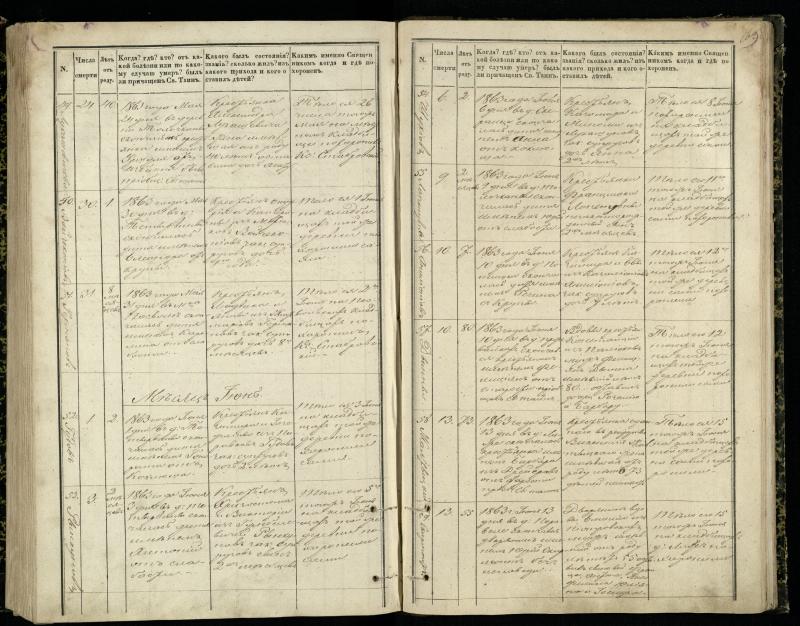 Pasvalio Romos katalikų parapijos bažnyčios 1848–1866 metų mirties metrikų knyga