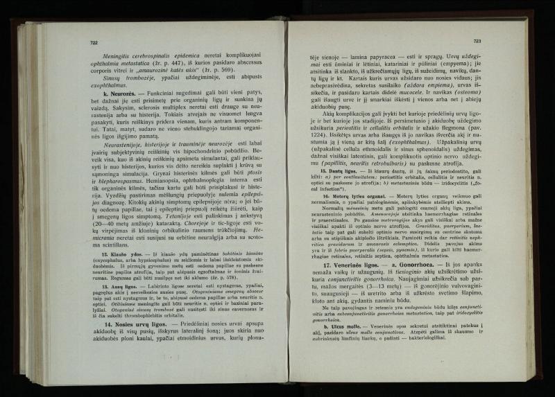 Akių ligų vadovas / Petras Avižonis. – Kaunas: Medicinos fakultetao leidinys, 1940. – VIII, 841, [2] p., 18 iliustr. lap.