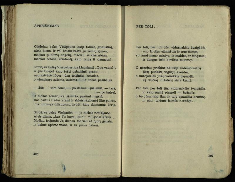 Per pasaulį keliauja žmogus : rinktinė poezija