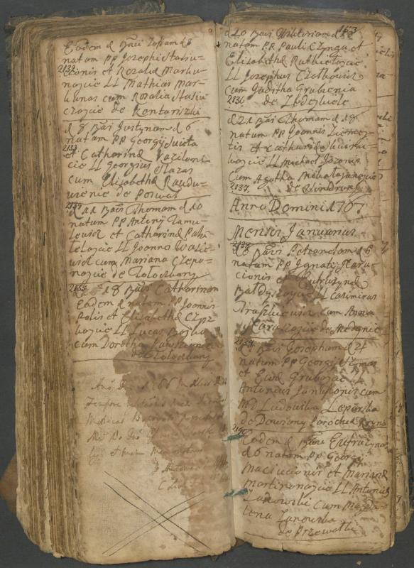 Pasvalio Romos katalikų parapijos bažnyčios 1749–1772 metų krikšto metrikų knyga