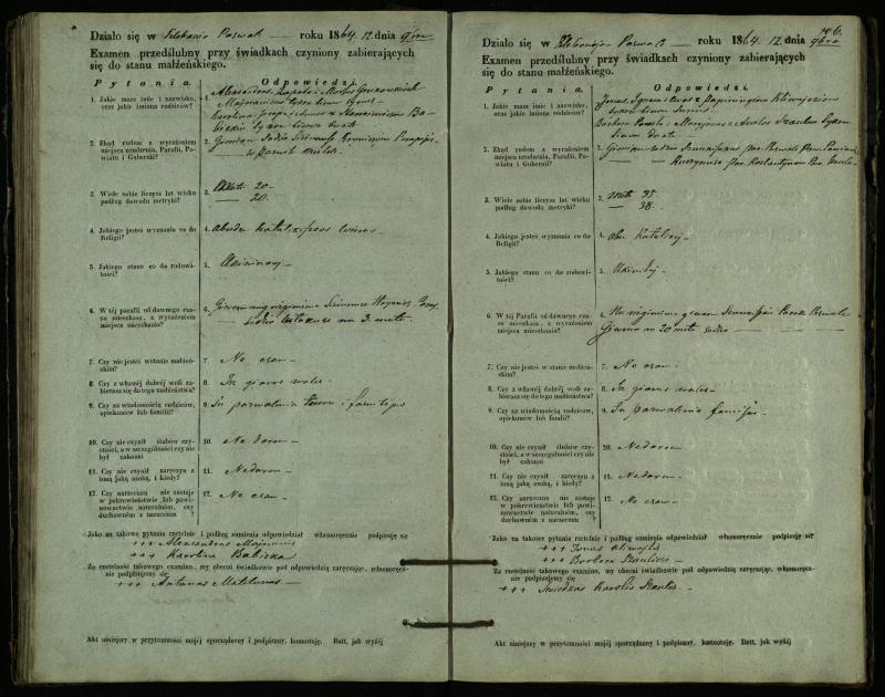 Pasvalio Romos katalikų parapijos bažnyčios 1859–1867 metų priešjungtuvinės apklausos knyga