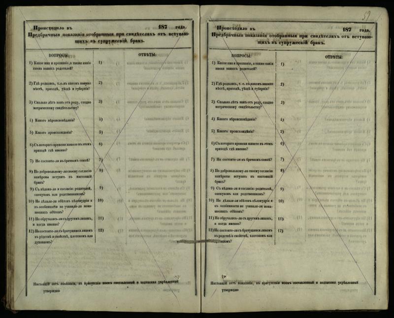 Pasvalio Romos katalikų parapijos bažnyčios 1876–1885 metų priešjungtuvinės apklausos knyga