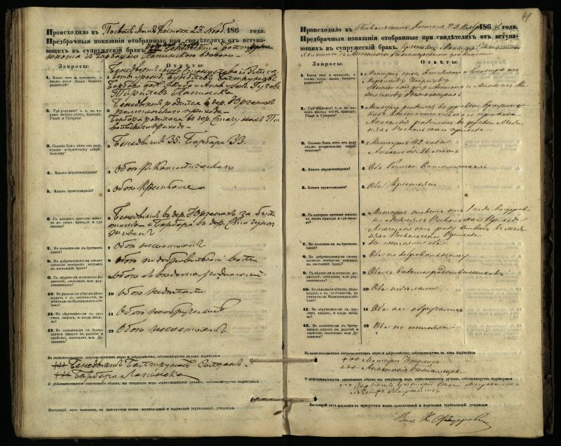 Pasvalio Romos katalikų parapijos bažnyčios 1866–1876 metų priešjungtuvinės apklausos knyga
