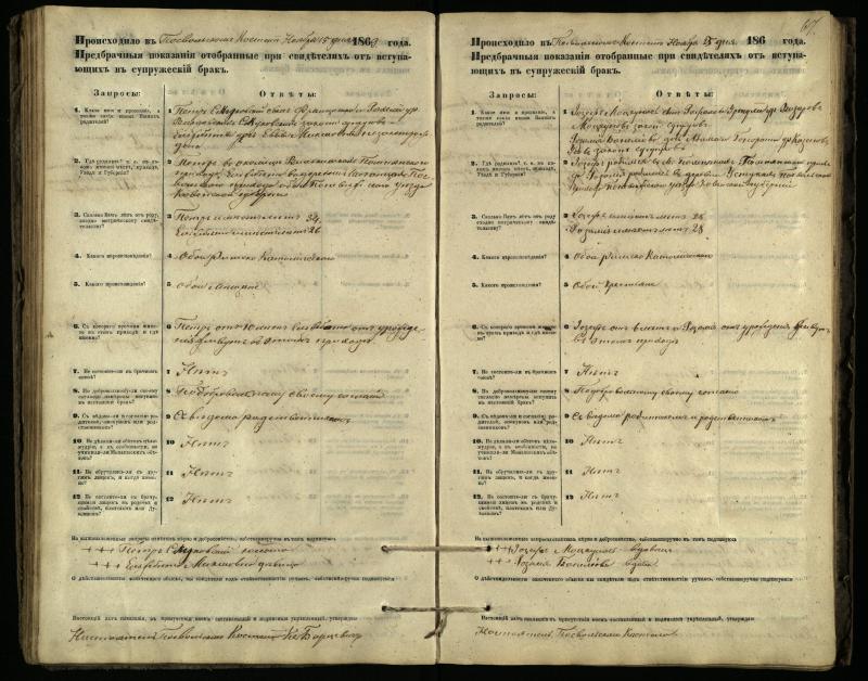 Pasvalio Romos katalikų parapijos bažnyčios 1866–1876 metų priešjungtuvinės apklausos knyga