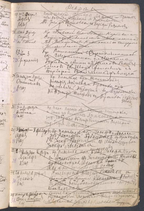 Pumpėnų Romos katalikų parapijos bažnyčios 1906–1917 metų krikšto metrikų juodraštis