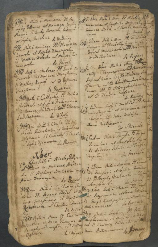 Pasvalio Romos katalikų parapijos bažnyčios 1749–1772 metų krikšto metrikų knyga