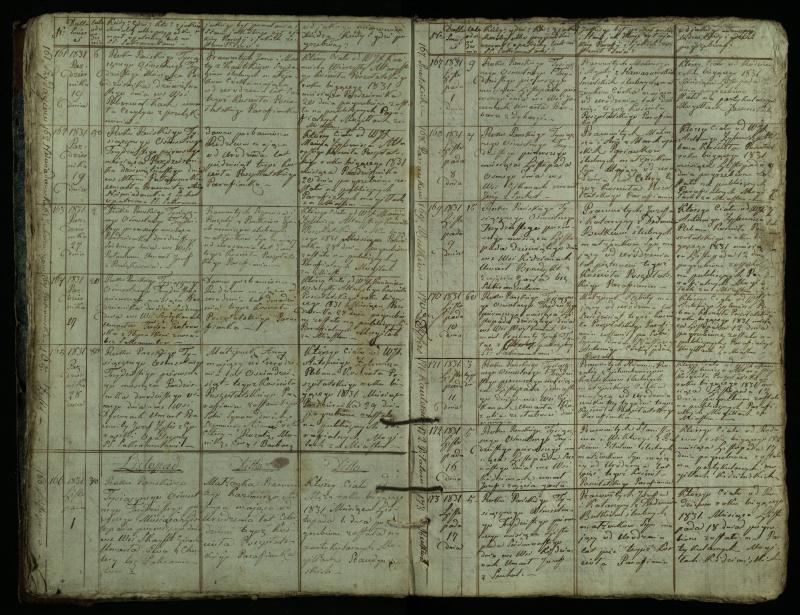 Pušaloto Romos katalikų parapijos bažnyčios 1828–1834 metų mirties metrikų knyga