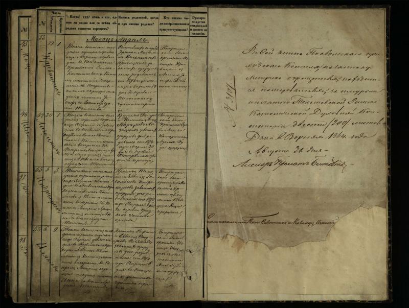 Pasvalio Romos katalikų parapijos bažnyčios 1864–1873 metų krikšto metrikų knyga