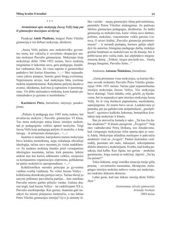 Šiaurietiški atsivėrimai : Pasvalio krašto istorijos ir kultūros žurnalas 2010, nr. 1 (28)