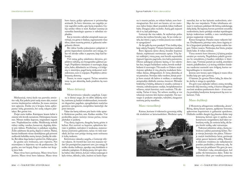 Šiaurietiški atsivėrimai : Pasvalio krašto istorijos ir kultūros žurnalas 2016, nr. 1 (40)