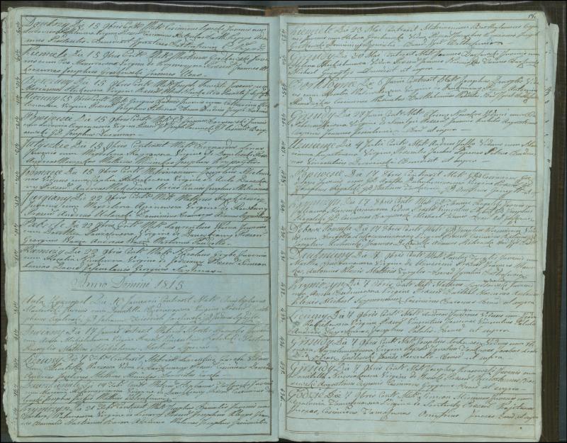 Krinčino Romos katalikų parapijos bažnyčios 1803–1826 metų jungtuvių metrikų knyga