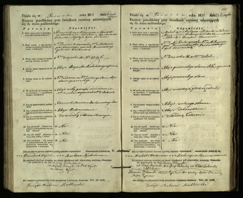 Pasvalio Romos katalikų parapijos bažnyčios 1849–1859 metų priešjungtuvinės apklausos knyga