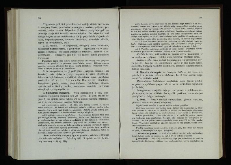 Akių ligų vadovas / Petras Avižonis. – Kaunas: Medicinos fakultetao leidinys, 1940. – VIII, 841, [2] p., 18 iliustr. lap.