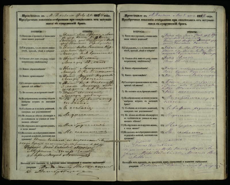 Pasvalio Romos katalikų parapijos bažnyčios 1876–1885 metų priešjungtuvinės apklausos knyga