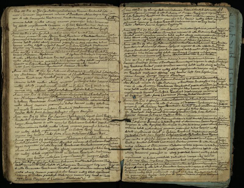 Vaškų (Konstantinavo) Romos katalikų parapijos bažnyčios 1766–1804 metų jungtuvių metrikų knyga