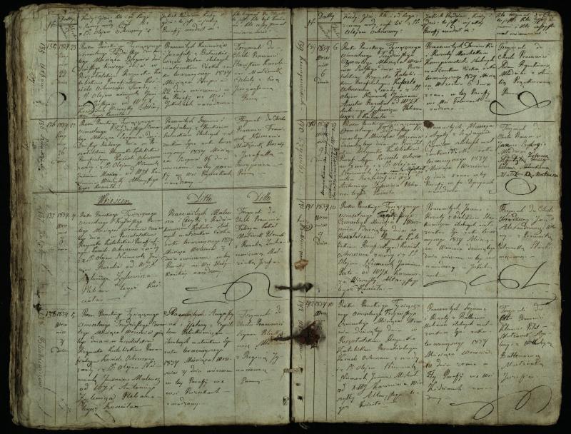 Pušaloto Romos katalikų parapijos bažnyčios 1828–1834 metų krikšto metrikų knyga
