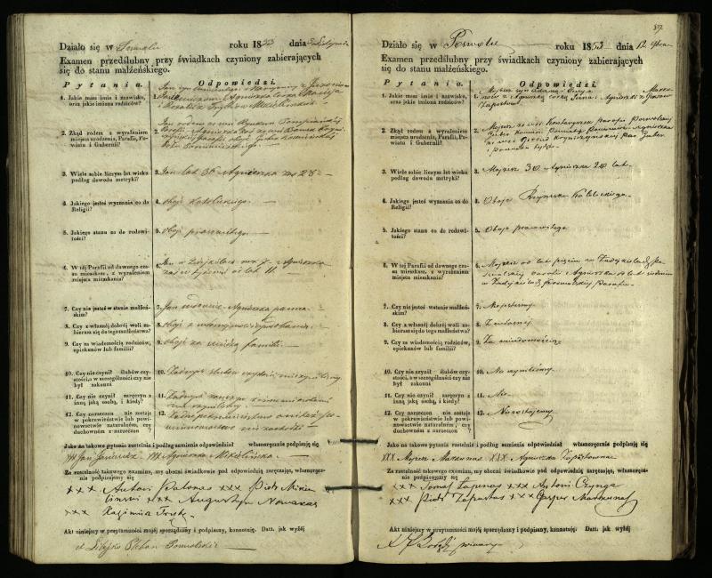 Pasvalio Romos katalikų parapijos bažnyčios 1849–1859 metų priešjungtuvinės apklausos knyga