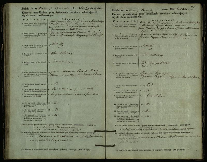 Pasvalio Romos katalikų parapijos bažnyčios 1859–1867 metų priešjungtuvinės apklausos knyga