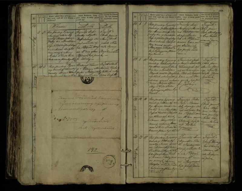 Pušaloto Romos katalikų parapijos bažnyčios 1835–1846 metų krikšto metrikų knyga