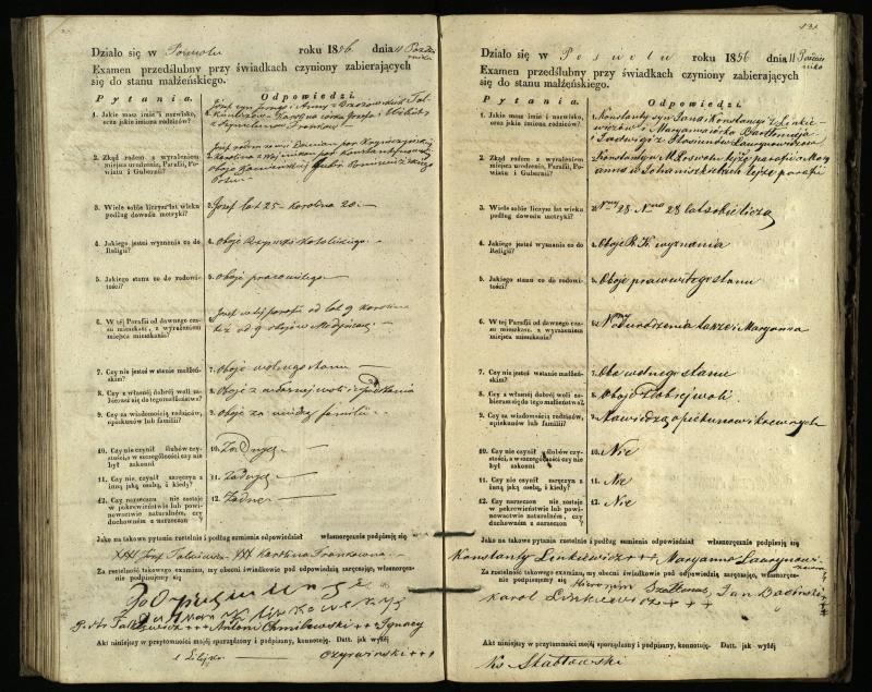 Pasvalio Romos katalikų parapijos bažnyčios 1849–1859 metų priešjungtuvinės apklausos knyga