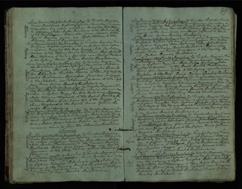 Pušaloto Romos katalikų parapijos bažnyčios 1802–1814 metų krikšto metrikų knyga
