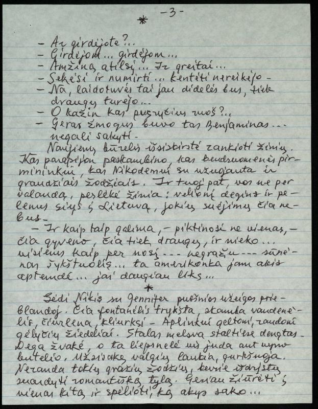 Rašytojo, savaitraščio „Tėviškės Žiburiai“ redaktoriaus Česlovo Senkevičiaus novelė „Vienas centas“, spausdinta knygoje „Trys iki šimto“