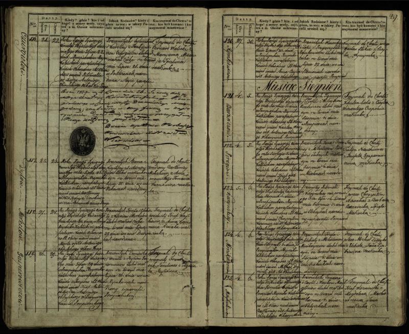 Pumpėnų Romos katalikų parapijos bažnyčios 1837–1848 metų krikšto metrikų knyga