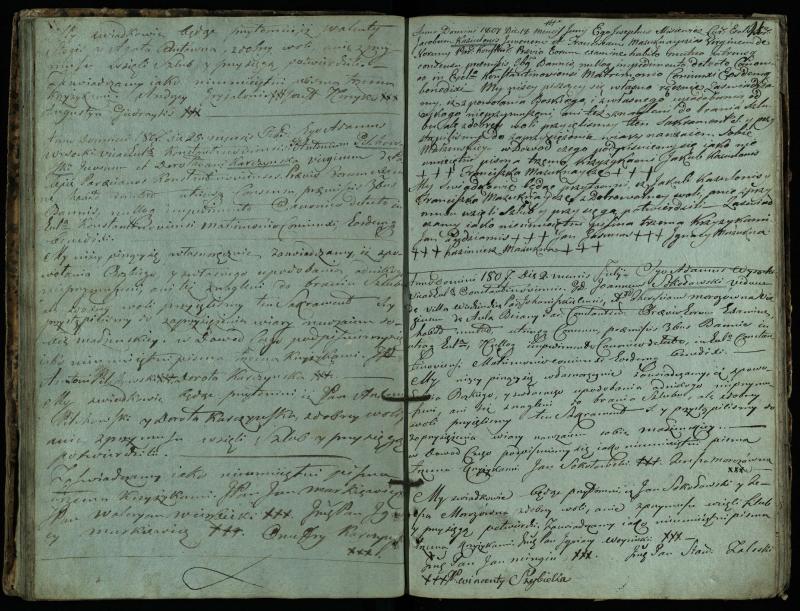Vaškų (Konstantinavo) Romos katalikų parapijos bažnyčios 1804–1809 metų jungtuvių metrikų knyga