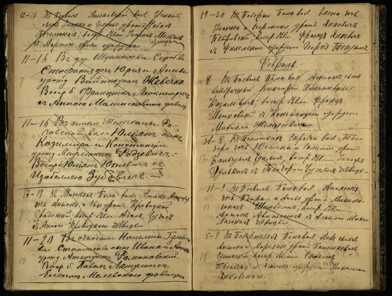 Pasvalio Romos katalikų parapijos bažnyčios 1909–1918 metų krikšto metrikų juodraštis