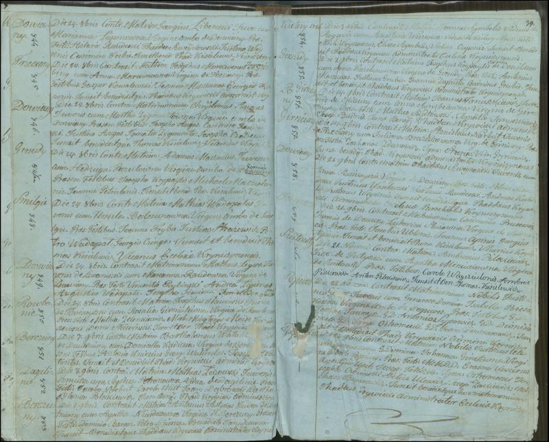 Krinčino Romos katalikų parapijos bažnyčios 1803–1826 metų jungtuvių metrikų knyga