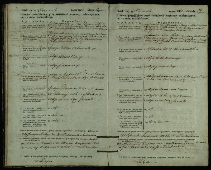 Pasvalio Romos katalikų parapijos bažnyčios 1859–1867 metų priešjungtuvinės apklausos knyga