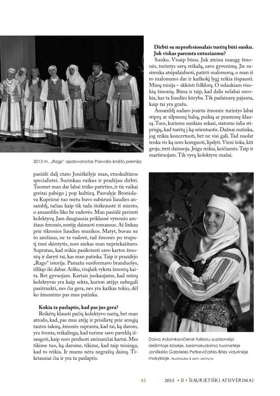 Šiaurietiški atsivėrimai : Pasvalio krašto istorijos ir kultūros žurnalas 2015, nr. 2 (39)