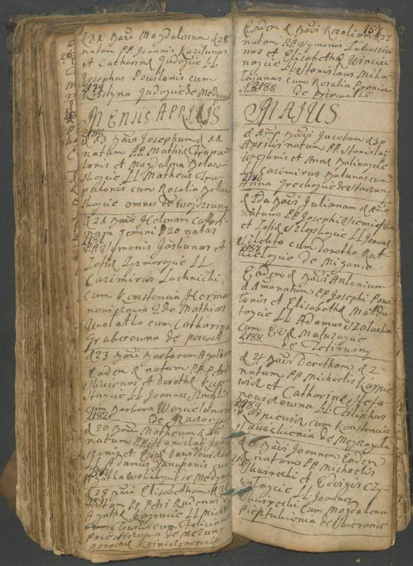 Pasvalio Romos katalikų parapijos bažnyčios 1749–1772 metų krikšto metrikų knyga