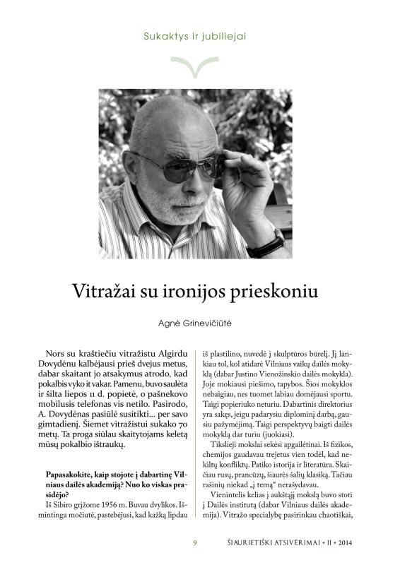 Šiaurietiški atsivėrimai : Pasvalio krašto istorijos ir kultūros žurnalas 2014, nr. 2 (37)
