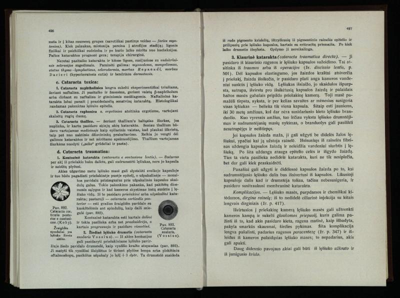 Akių ligų vadovas / Petras Avižonis. – Kaunas: Medicinos fakultetao leidinys, 1940. – VIII, 841, [2] p., 18 iliustr. lap.