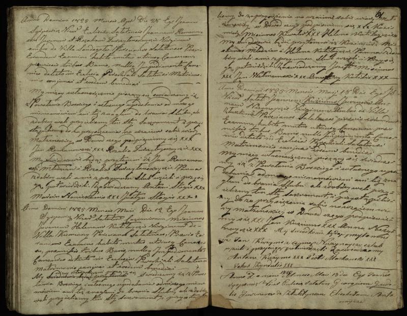 Saločių Romos katalikų parapijos bažnyčios 1819–1827 metų priešjungtuvinės apklausos knyga