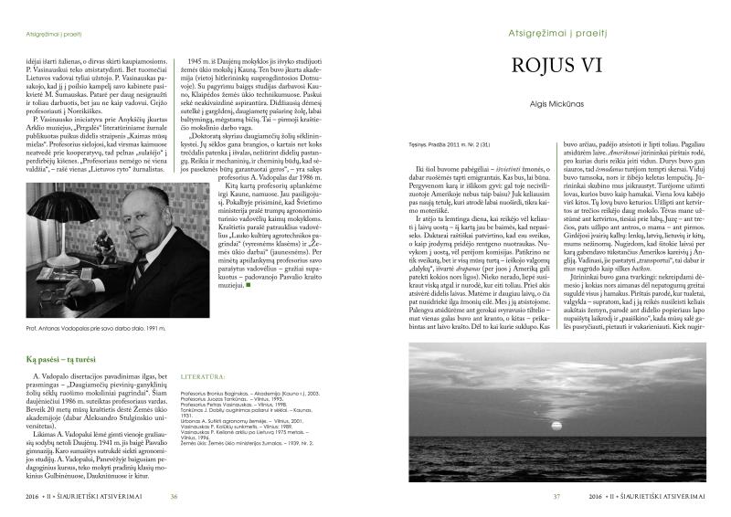 Šiaurietiški atsivėrimai : Pasvalio krašto istorijos ir kultūros žurnalas 2016, nr. 2 (41)