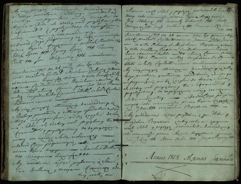 Vaškų (Konstantinavo) Romos katalikų parapijos bažnyčios 1804–1809 metų jungtuvių metrikų knyga