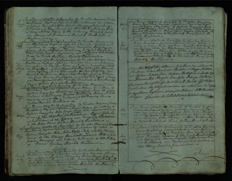 Pušaloto Romos katalikų parapijos bažnyčios 1802–1814 metų krikšto metrikų knyga