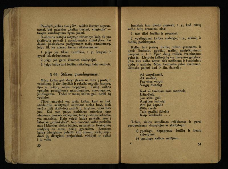 Literatūros teorija : vadovėlis aukštesniosioms mokykloms / K. Bizauskas. – 3 -ias leid. – Kaunas, 1922. – 199 p.