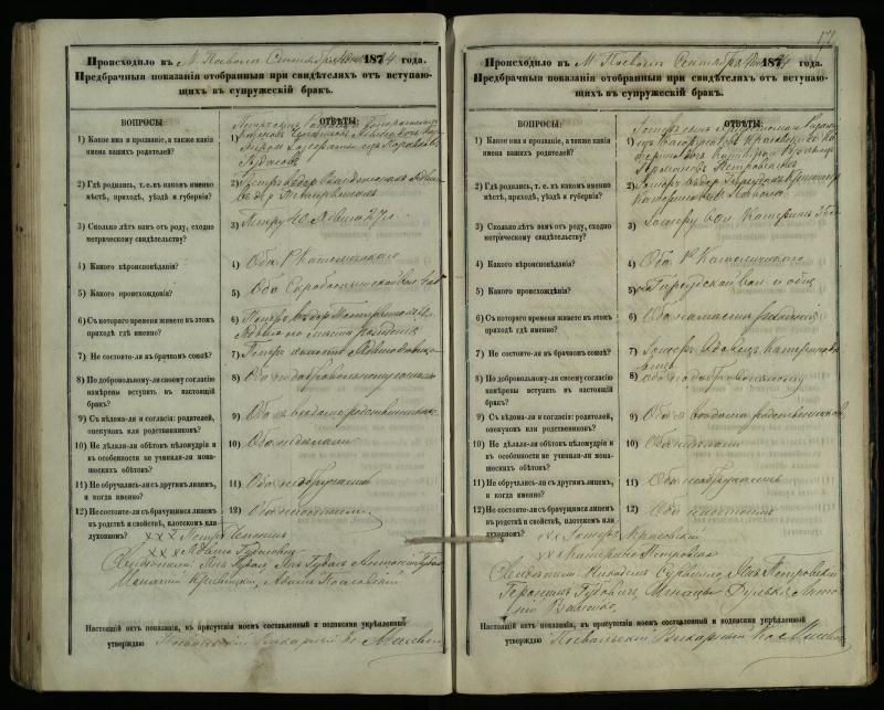 Pasvalio Romos katalikų parapijos bažnyčios 1876–1885 metų priešjungtuvinės apklausos knyga