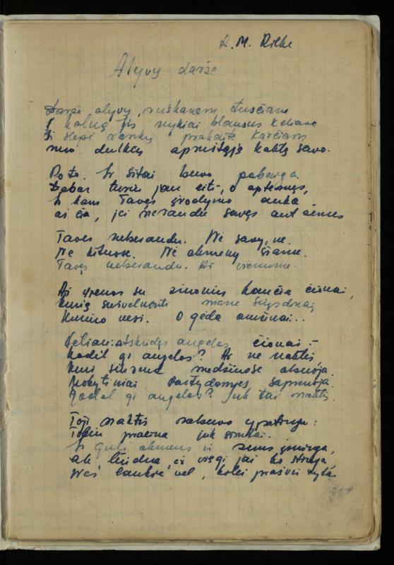Žurnalisto, literato, vertėjo Kazimiero Pūro „Išrašai poezijos posmų iš tarpukario metų spaudos ir knygų“