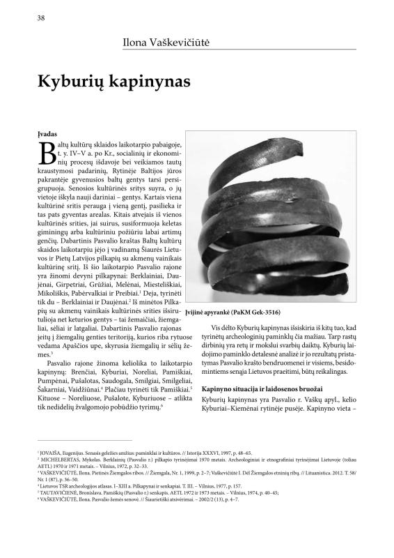 Šiaurietiški atsivėrimai : Pasvalio krašto istorijos ir kultūros žurnalas 2013, nr. 1 (34)