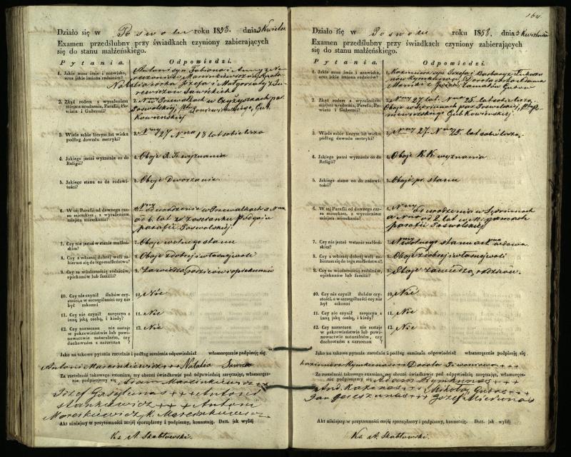Pasvalio Romos katalikų parapijos bažnyčios 1849–1859 metų priešjungtuvinės apklausos knyga