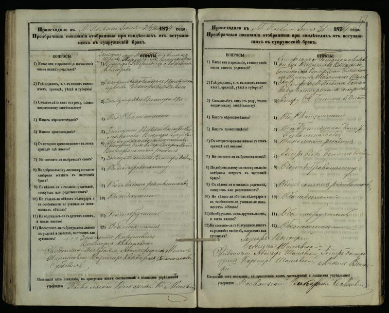 Pasvalio Romos katalikų parapijos bažnyčios 1876–1885 metų priešjungtuvinės apklausos knyga