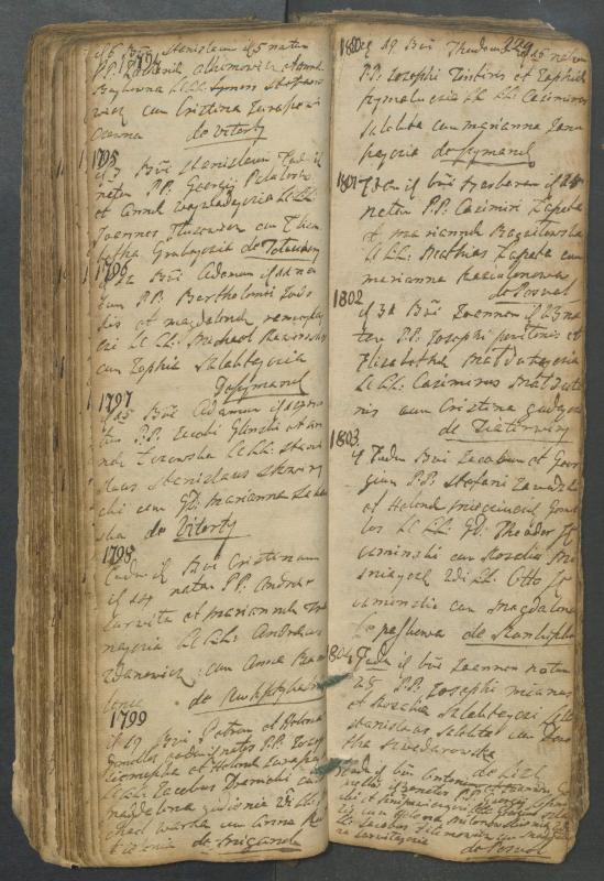 Pasvalio Romos katalikų parapijos bažnyčios 1749–1772 metų krikšto metrikų knyga
