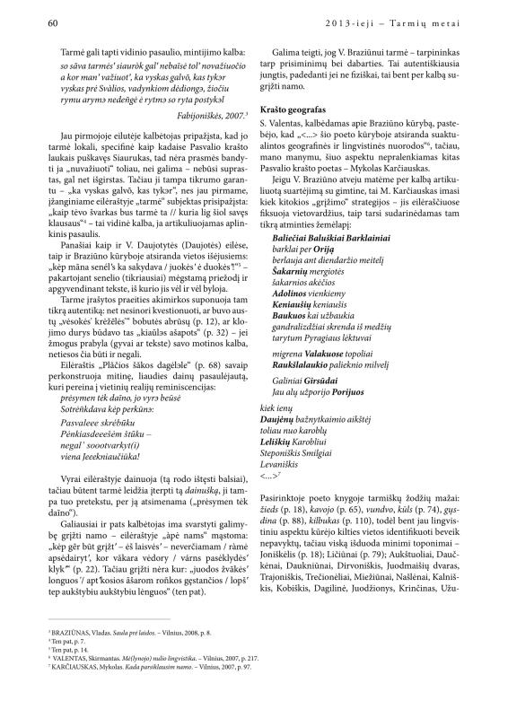 Šiaurietiški atsivėrimai : Pasvalio krašto istorijos ir kultūros žurnalas 2013, nr. 1 (34)