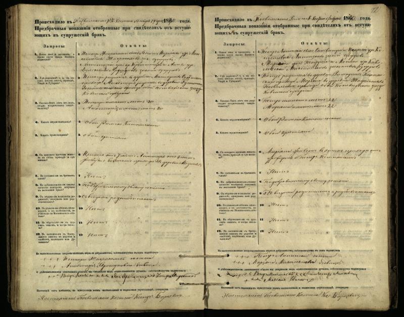 Pasvalio Romos katalikų parapijos bažnyčios 1866–1876 metų priešjungtuvinės apklausos knyga